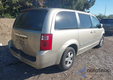 2008 Dodge Grand Caravan Sxt из США, поврежденный, VIN 1D8HN54P78B124714